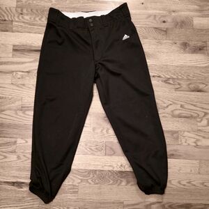 Adidas Mens Black Casual Joggers with Tapered Ankle Mens Climate Control